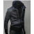 Commercio all'ingrosso - Doppia cerniera uomini sottili del rivestimento della chiusura lampo del cardigan del cappotto uomini giacca colletto doppio alla moda di # 03 .