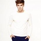 VANCL Basic Cotton Sweater (Men) White SKU:638563