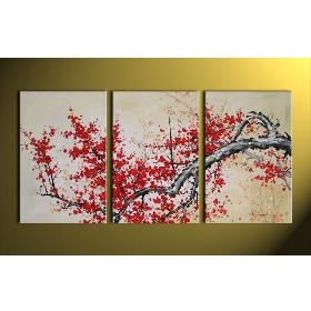 Modern Abstract Huge plant Canvas Art Oil Painting #a23 
