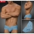 free shipping NEW ASITOO low waist U convex bursa bag triangle men's underwear 20pcs QWER1