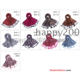 free shipping hot sell !!! New 5pcs Women's Scarf National Wind Posey Mia Tassel  QNMN001