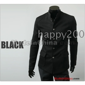 Magro Casual Concise Chinese túnica casaco revestimento dos homens de envio Hot Nova Moda Masculina livres ZZBM6