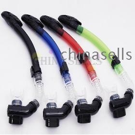 free ship anti-wave adult full-dry silicone diving snorkel breathing air tube diving pipe diving respirator diving accessories