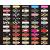 5sets 16pcs/set μεταλλικό χρώμα καλλυντικά καρφί έμπλαστρο αυτοκόλλητα ταινίες τέχνης βερνίκι νυχιών αυτοκόλλητα 368colors αναδιπλώνεται καρφί επιλέξτε