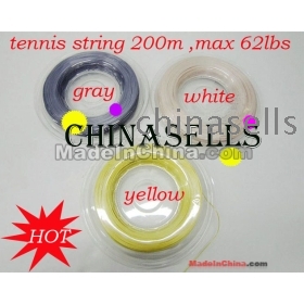 in stock Wholesale - 1pcs professional tennis racquet string tennis line tennis string racquet racket line 200M