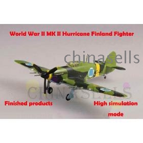 free ship 1/72 finished world war II Finland 2 Hurricane piston propeller fighter model military aircraft model