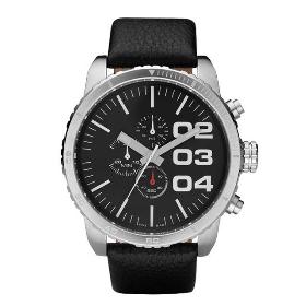 HK post Free shipping fashion watch DZ4208 Chronograph Mens Watch Black Dial Quartz Movement watch+ box