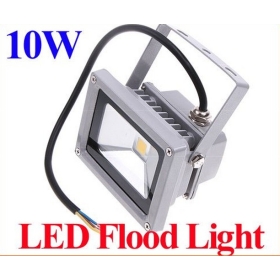 Projecteur étanche à LED 85- 265V 10W LED blanc chaud de lumière d'inondation paysage réverbère d'éclairage de la livraison gratuite