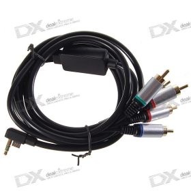 Component AV TV-Out Cable for PSP 2000/Slim/3000 (2-Meter) SKU:27092
