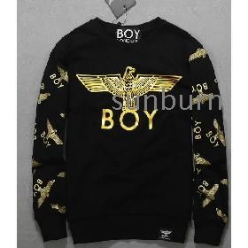 Excellent ! Men & women London BOY lovers pullover sweatshirt Black/White Gold Eagle hip hop brand sportswear hoodies plus size 3-colors