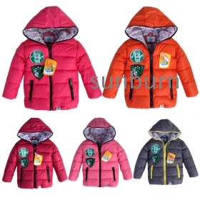 Free shipping !! Children's clothing male female child thickening thermal outerwear ski suit thermal wadded jacket cotton-padded