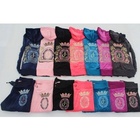 Free shipping !~Juice velvet set embroidery rhinestones spring and autumn Women sports casual set Multi Colors size:S~XL