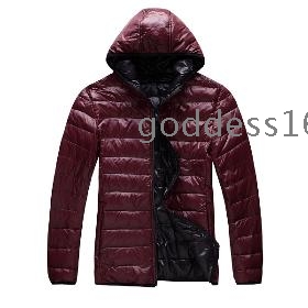 HOT SELL 4 KINDS COLOR BEST STYIE MEN'S WITH HOOD DOWN & GABBANA APPARE Italy BRAND DOWN JACKET OUTERWEAR & COATS 1005#