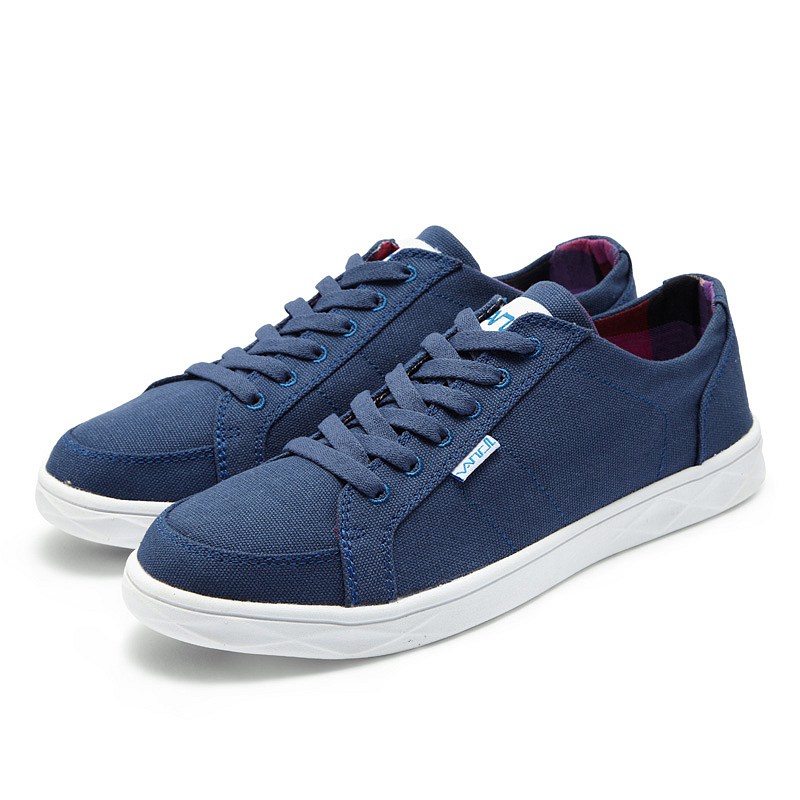 plain canvas sneakers