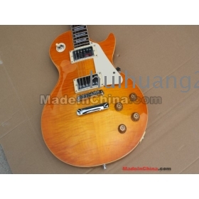 Free shipping best guitar Musical Instruments New Arrival sunset color !  Electric Guitar yellow  ! # 03