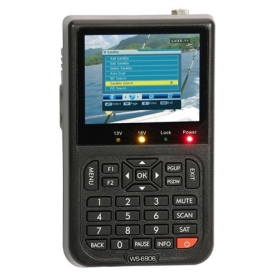 SATLINK WS6906 Pro digitální LCD TV se satelitním signálem nálezce Doprava zdarma