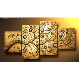 MODERN ABSTRACT HUGE CANVAS ART DECOR OIL PAINTING 