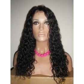  free shipping ---NEW silk top Human  wig human  