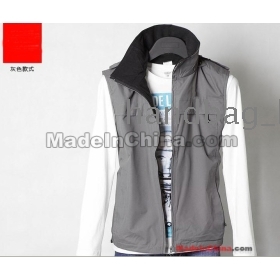 mix order 5pcs/1lots new style arrival mens waterproof vest fashion leisure waist coat vests jacket men vest coat size: S-XXL ^N06^