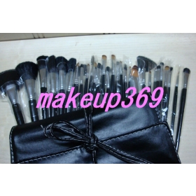 * Nejnižší cenu! 40 stanovuje nové 32 kusů profesionální štětec sady + kožené pouzdro !