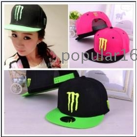 Free shipping- Snapback caps  /2013 new Tidal flat cap fluorescent color ghost brimmed hats baseball cap hip-hop men's / women's visor summer 