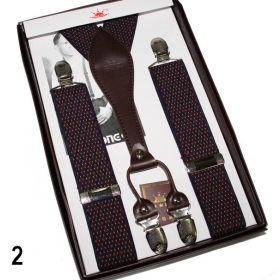 The sun card is braces 4 clip a Suspenders male type braces male west trousers male type of man's supporter free shipping #2