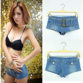 Free shipping /Low waist sexy shorts,Classical Detailed Women Low Waist Short Jeans& Denim Jeans 