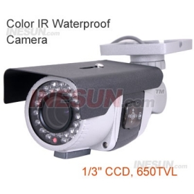 Security CCTV 650TVL 1/3  CCD 4-9mm Vari Focal Zoom 3-DNR/WDR/OSD box D/N Camera