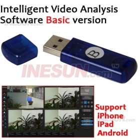 Intelligent Vídeo Analysis Software versão Basic for HD câmera de rede IP