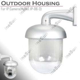 Outdoor Dome Housing Enclosure for IP Pan Tilt Camera