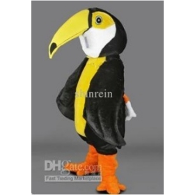 Fast custom new Toucan mascot costume fancy dress party free size by express free shipping