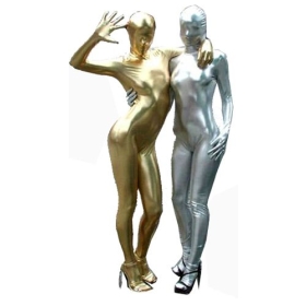 SEXY Shiny Spandex Zentai celotělový kostým pro dospělé velikost oh024