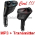 Car MP3 Player Transmissor modulador FM sem fio com USB SD MMC gratuito Express10pcs/lot