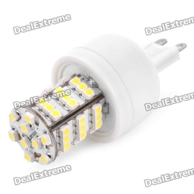 G9 3.5W 6500K 216-Lumen 54-3528 SMD LED White Light Bulb (AC 85~230V) SKU:114221
