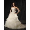 High quality!2010 style generous /A-Line Sweetheart Neckline organza for brides wedding dresses 