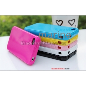 Soft TPU Back Case Skin for  4G 4 S Free Shipping For 4G Cases