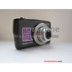 15 MP Digital Camera Video Cameras 2.7 " TFT LCD 3x Optical Zoom 4x Digital Zoom Anti Shake Free Shipping Cameras 