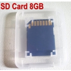 Free Shipping 10pcs/lot High quality Brand New Neutral SD card 8GB SD 8G SD Memory Card Wholesale 