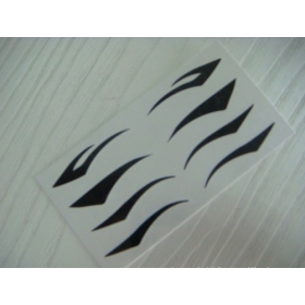 CPAM 500 set Drop shipping  Eye liner Sticker Shadow Sticker Smoky Eyes Sticker Temporary Tattoos 