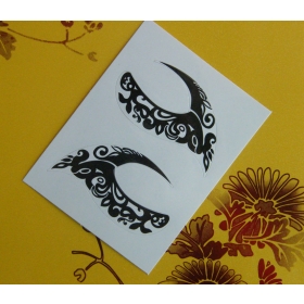 EMS Mix 14 models of the Eye Liner Sticker Eyebrows Stickers Shadow Sticker Eyes Sticker The new listed 1000 pcs