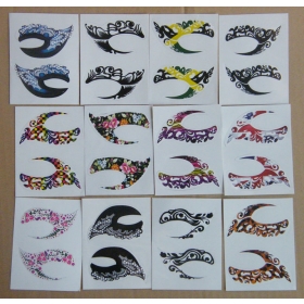 EMS Mix 14 models the Eye Liner Sticker Eyebrows Stickers Eyes Sticker Shadow Sticker 1000 pcs The new listing 