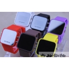Free Shipping factory wholesale new mirror surface LED watch Watches 10pcs /OO