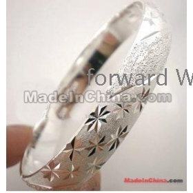 Gratis forsendelse fabrikken engros helt nye smykker Fashion kvinders 925 sølv armbånd VX