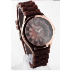 Free Shipping factory wholesale new fashion WOMAGE 9665 quartz watch watch silica gel watch FF