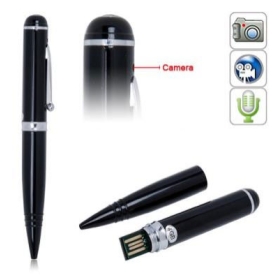 720P High Definition Photographing Camcorder Spy Pen with 4GB Built-in Memory - A200 