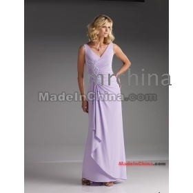  Custom  with  style caviar v-neck Applique Mother of the Bride dresses 