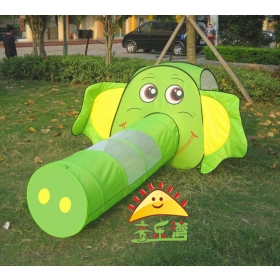 animal shape popup kids/childern's playing house tunnel tent -the elephant, dropshipping