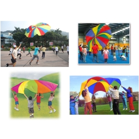 Dia 3.0 meters kids play swing parachute games activities free shipping