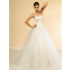 2010 style A-Line/ Strapless Embroider boob tube top for brides wedding dress dresses 