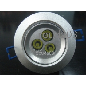 Rouda Hot sales 3W led downlight,3W led ceiling light(Taiwan led 90-100lm/w+Guarantee 2 years+nice light) 